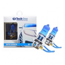 KIT LÂMPADAS SUPER BRANCAS - H3 12V 55W - PK22s